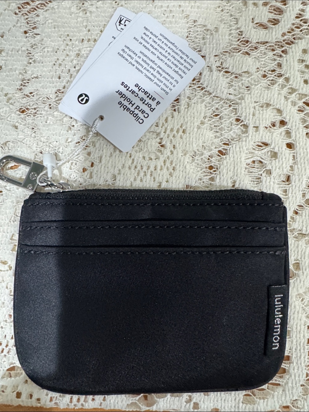 LULULEMON Clippable Card Holder NWT - Picture 2 of 5